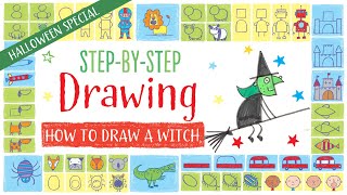 How to Draw a Witch: Step-By-Step Drawing with Candice and Theo