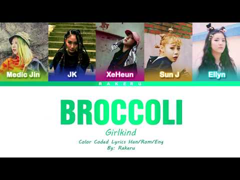 GIRLKIND (걸카인드) - Broccoli (Mixtape) [Color Coded Lyrics] (HAN|ROM|ENG)