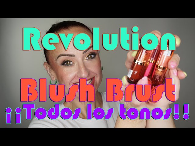 Vídeo relacionado con Revolution Superdewy Liquid Blush Burst - Rubor líquido de cobertura buildable para mejillas, fórmula sérum con péptidos y ácido hialurónico, vegano - Caramel Cooler Bronze - 4,2 ml