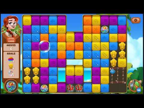 Lost Island Blast Adventure Level 1180 - NO BOOSTERS 🏝️ | SKILLGAMING ✔️