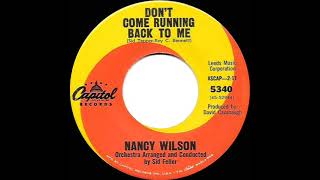 1965 Nancy Wilson - Don’t Come Running Back To Me
