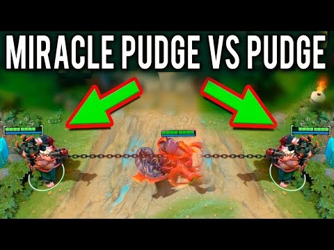 Never pick Pudge vs Pudge God — Miracle Knows How to Counter Hook