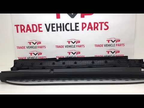 Fits Mercedes ML GLE W166 2012-2018 Running Boards Side Steps video