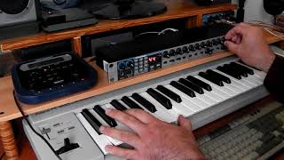 Video thumbnail for Novation A-Station Roland PC-200mk2 Frontier Tranzport Superteclados.com relax lonely ambient music by Superteclados