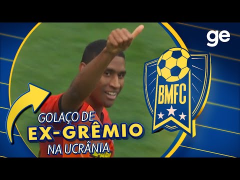 ENTROU COM BOLA E TUDO! EX-GRÊMIO faz gol de dar INVEJA ao PUSKÁS | BMFC | ge.globo