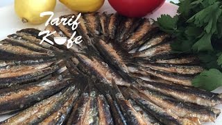 Izgara Tadında Hamsi Tava