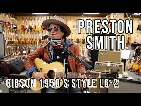 Preston Smith back again! Gibson 1950's Style LG-2 at Norman's Rare Guitars