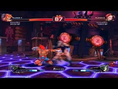Super Street Fighter 4 GamerBee (Adon) vs Kuraudokin (Cammy)