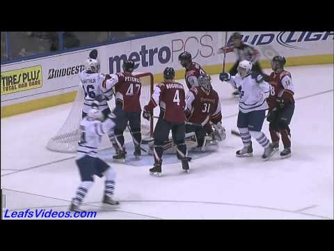 Maple Leafs @ Thrashers - Nikolai Kulemin Scores - 110107