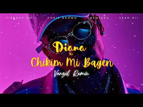 Fireboy ft Chris Brown & Shenseea, Sean Rii - Diana x Chikim Mi Bagen (Vanzil Remix) 2022 #NYE
