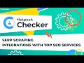 Netpeak Checker – Multipurpose SEO Tool: SERP Scraping and Integration with High-End SEO Services