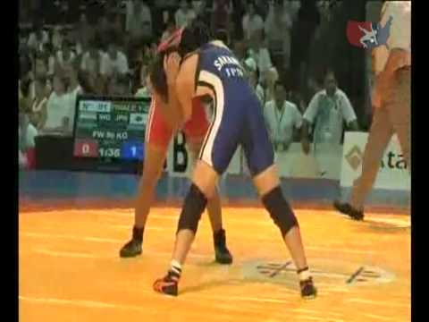 Cadet Worlds Women 56kg Final - Yui Sakano (JPN) vs. Pooja Dhanda (IND)