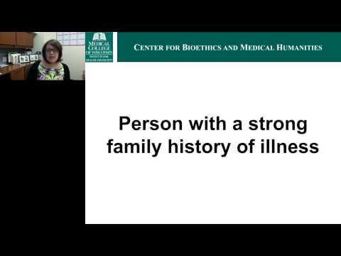 Kimberly Strong - In sickness and in health variables effecting genome sequencing ethical issues