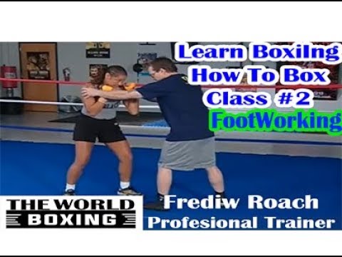 Freddie Roach Class #2 | Teaching Boxing Basics Footwork - Manny Pacquiao's Trainer  | Footworking