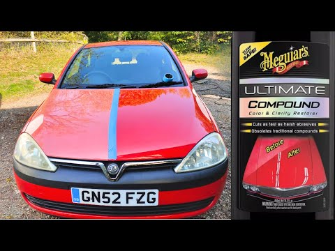 Transforming Faded Red Paint with Meguiar's Ultimate Compound