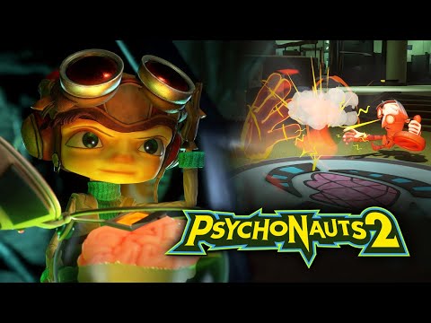 New Psychic Platforming in Psychonauts 2 - Gameplay Walkthrough Part 1