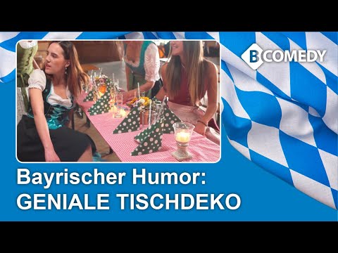 B-COMEDY: BIER-WAHNSINN! Die ideale TISCHDEKO zum Sommerfest in Bayern, lustig