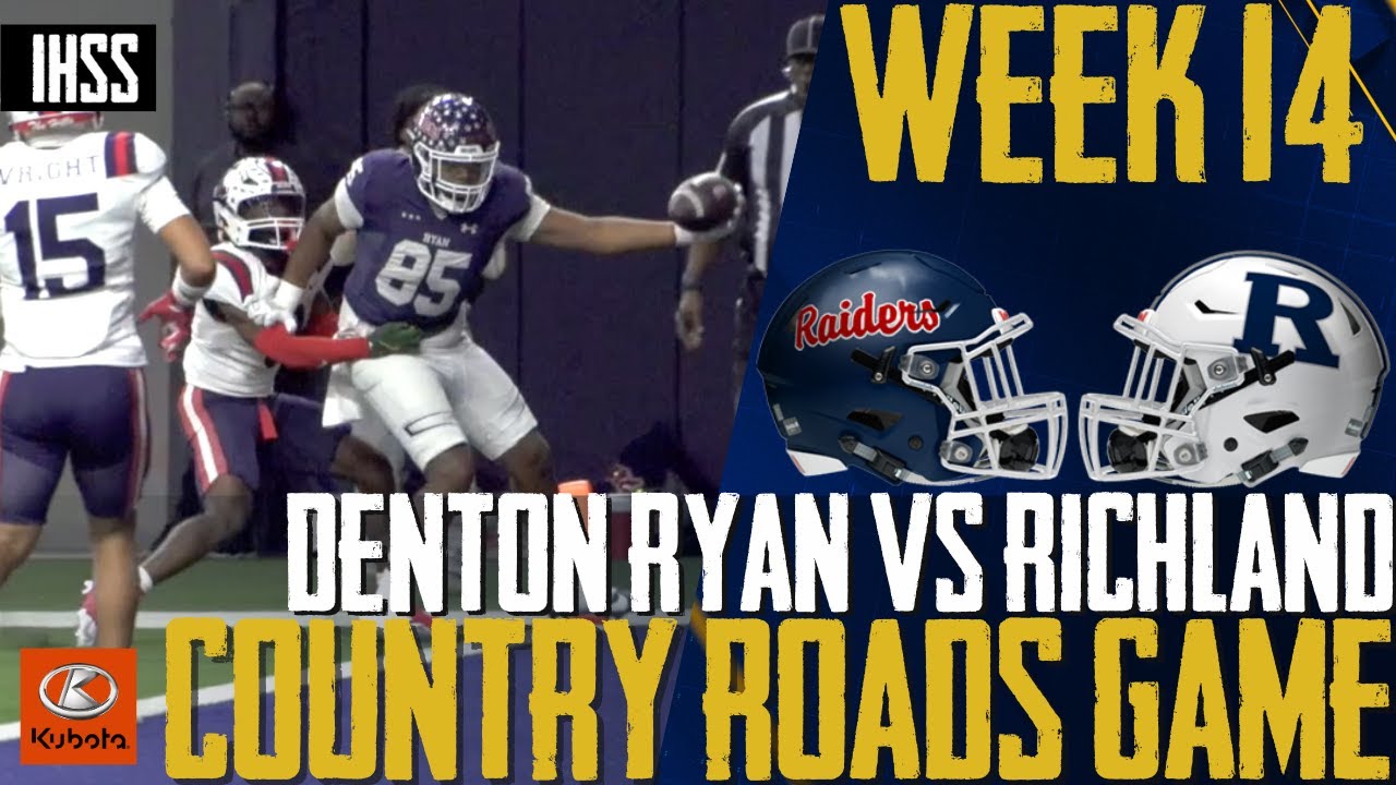 Thrilling High School Football Clash: Ryan Raiders vs Richland Royals | Full Game Highlights