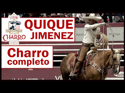 New Champion - Enrique "Quique" Jimenez - 2022 Zacatecas Congress - Charro Completo Elimination R...