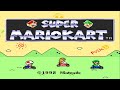 Super Mario Kart SNES Donkey Kong In Mushroom Cup