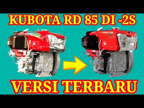 What's the difference with the old one? The latest version of the Kubota RD 85 DI-2S. #kubota #di...
