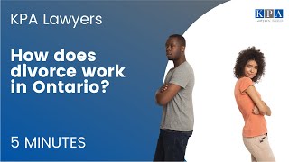 How does divorce work in Ontario?
