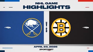 NHL Game 3 Highlights | Sabres vs. Bruins  20 seconds 31 breakpoints gameplay video by BCI4Kids, 10:23 duration