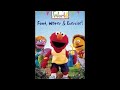 Closing To Elmo World Food Water Exercise 2005 VHS US HQ