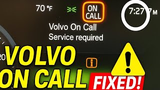 Volvo XC90: How to Fix ‘Volvo On Call Service Required’ Message (Step-by-Step)