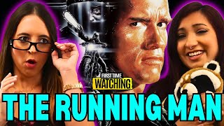THE RUNNING MAN is Super Cheesy Fun ! MOVIE REACTION & COMMENTARY | First Time Watching (1987)