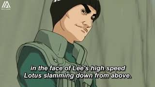 Gaara vs Rock Lee (Full Fight English Subbed)