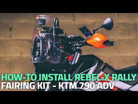 HOW-TO INSTALL REBEL-X RALLY FAIRING KIT - KTM 790 ADVENTURE