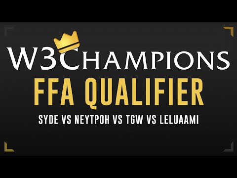 WC3 - W3Champions S9 - FFA Qualifier: SyDe vs. Neytpoh vs. TGW vs. Leluaami