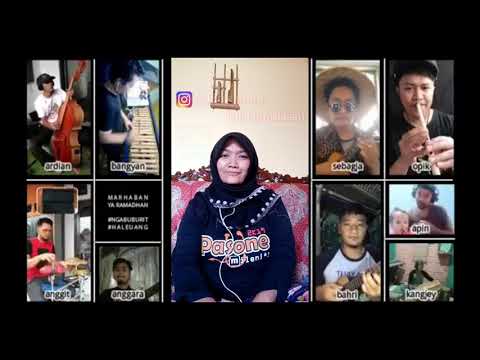 Tong cilingcingcat @leni_mala with jei angklung