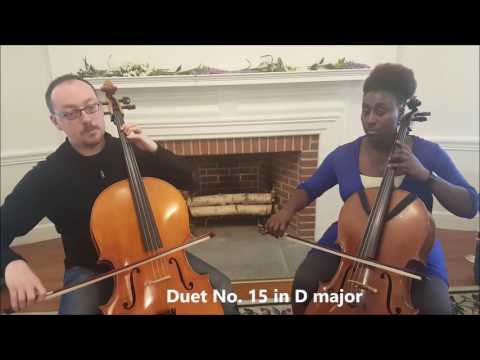 Piatti Method Book 1, duet #15 Marshunda Smith