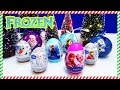 Frozen Christmas Ornaments Surprise Eggs Disney Kinder Huevos Sorpresa De Navidad Anna Elsa