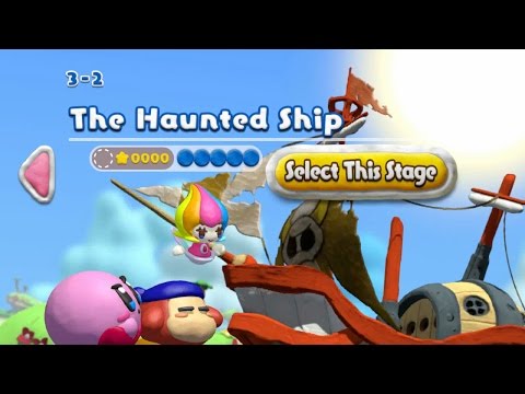 Kirby and the Rainbow Curse The Haunted Ship