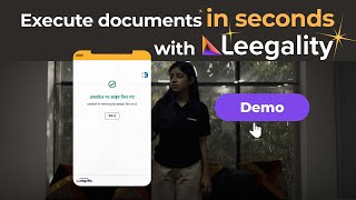 How to eSign a document in seconds | Leegality Demo