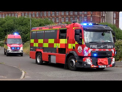 [LIFE-RISK] Ashton's Technical Response Unit Turnout | Greater Manchester Fire & Rescue Service
