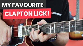My Favourite Eric Clapton Lick (Cream Era)... And Why! Eric Clapton Guitar Lesson