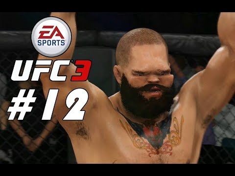 UFC 3 Heavyweight Career Mode Walkthrough Part 12 - SUPER FIGHT!
