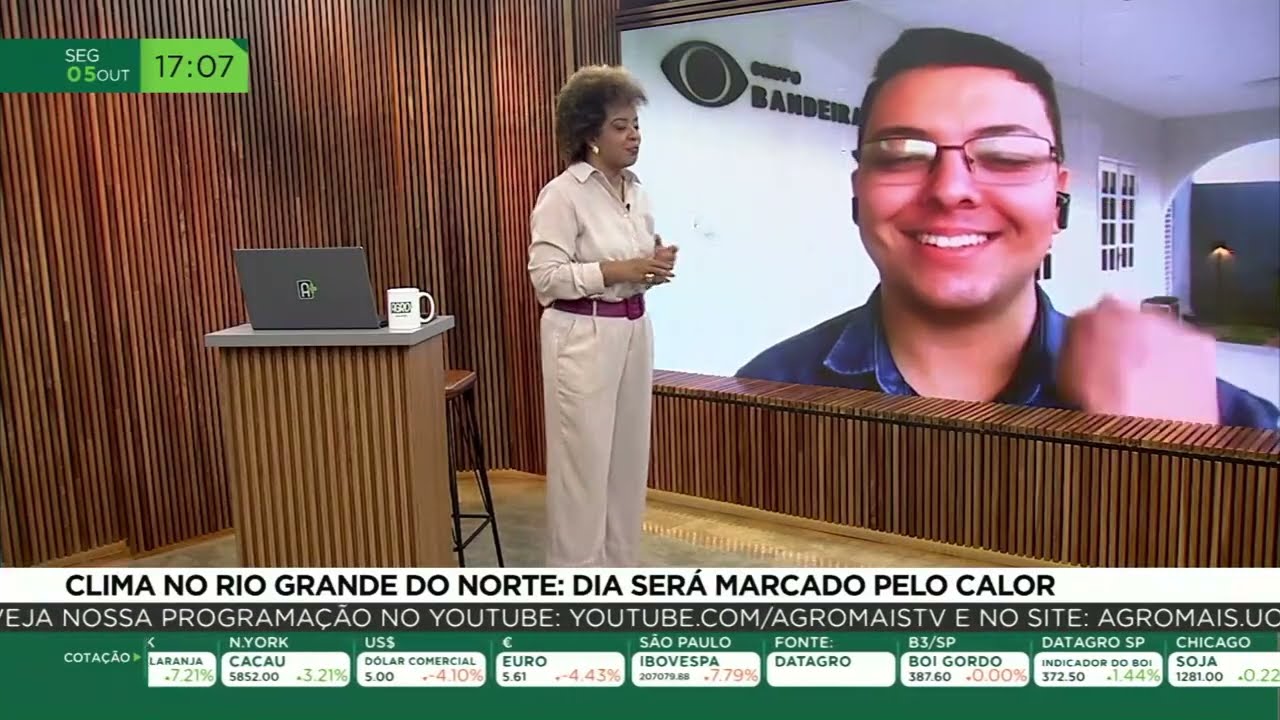 Clima no Rio Grande do Norte: dia será marcado pelo calor