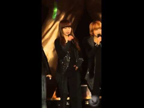 FANCAM 101219 4minute HyunA현아   HUH MUZIK IMMM HOTISSUE @ Busan Port Lighting Festival