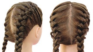 Download lagu How To Double Dutch Braid | Hair Tutorial mp3 Download lagu How To Double Dutch Braid | Hair Tutorial mp3