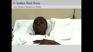 Ms. Tokoni, Nigeria patient video testimonial India