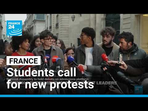 French student union leaders call for 'continued mobilisation' after meeting PM