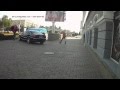 Ставрополь. Audi S8 у111ск26: стоянка и езда по тротуару 