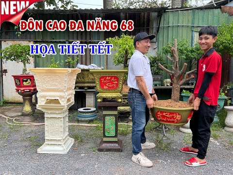 Khuấy Động Không Khí Tết Với ĐÔN CAO ĐA NĂNG 68 HỌA TIẾT TẾT -Sự Lựa Chọn Đúng Đắn Cho Chân Đôn Chậu