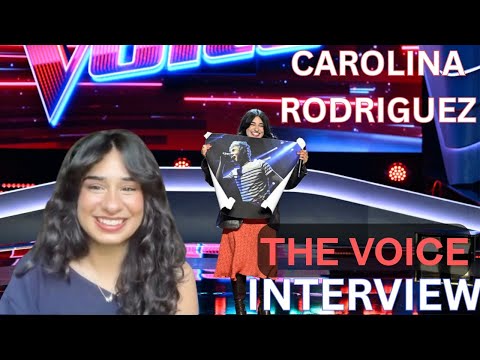 CAROLINA RODRIGUEZ Talks THE VOICE Season 28, Choosing Niall Horan, And Passion For Speech Therapy