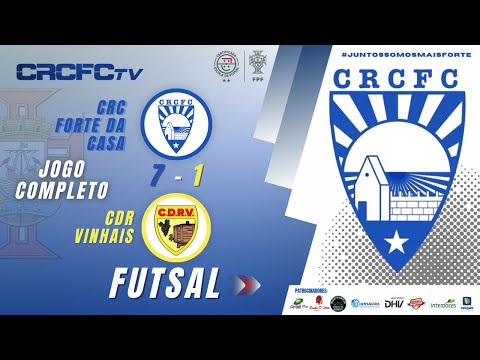 Sub-17 CRCFC 7-1 CDR Vinhais - Futsal - Época 24/25 - Jogo Completo